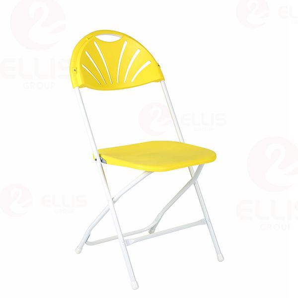 Dark grey Plastics Folding Chair PC1002