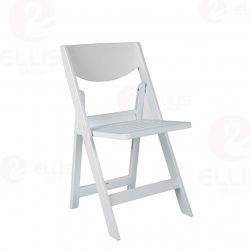 Plastic Folding Chair PC1007 White