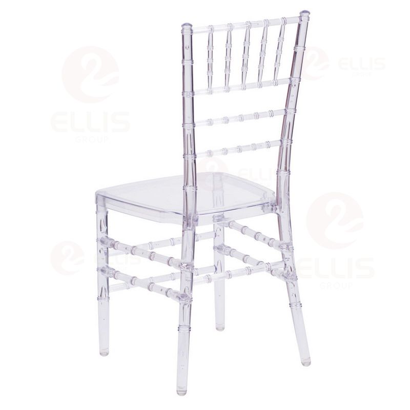 Plastics Chiavari Chair Barstool PC1013 Clear White