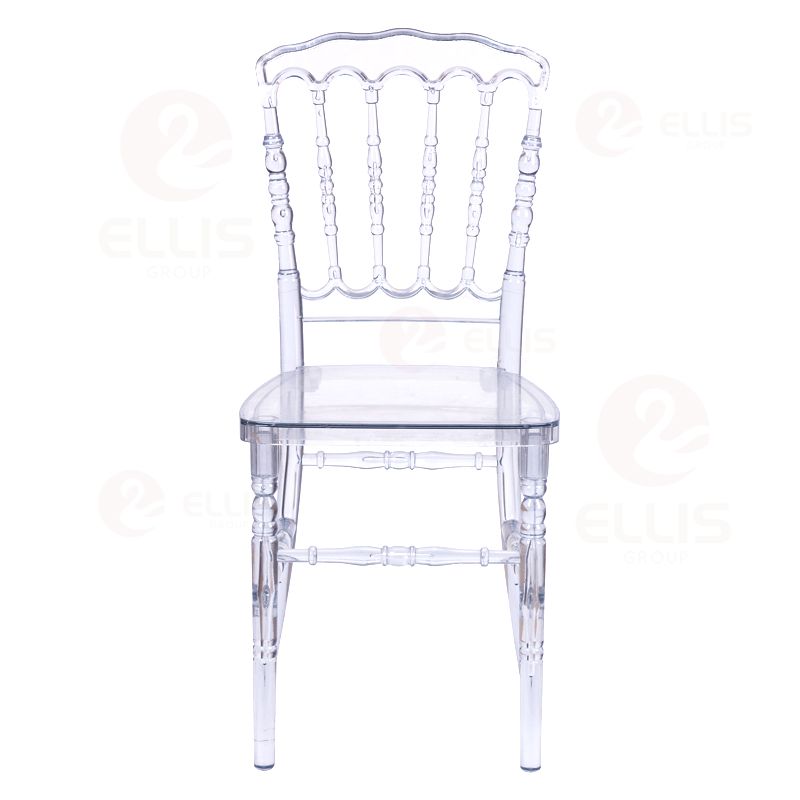 Plastics Dining Chair PC1017 Clear White