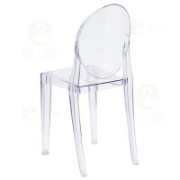 Plastics Dining Chair PC1010 Clear White