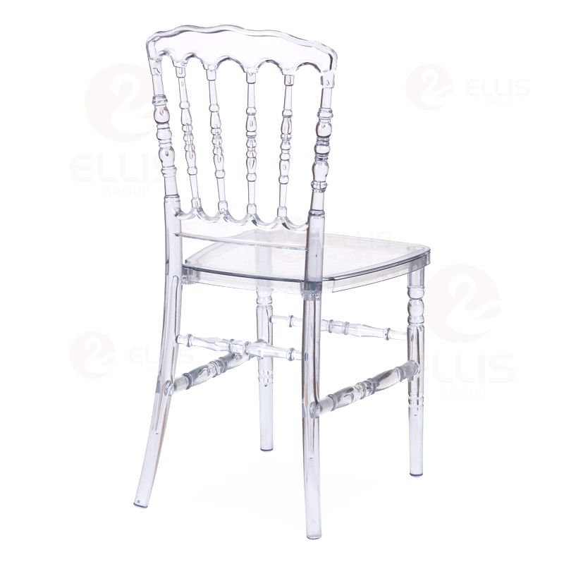 Plastics Dining Chair PC1017 Clear White