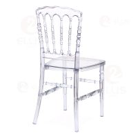 Plastics Dining Chair PC1017 Clear White