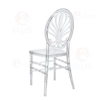 Plastics Dining Chair PC1019 Clear White