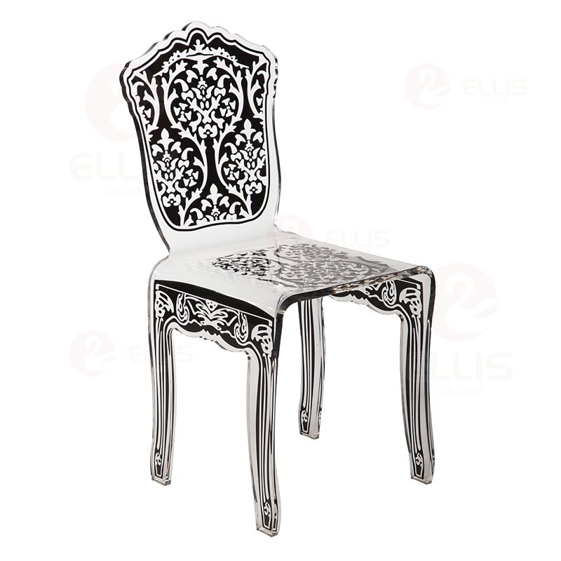 Acrylic chair PC1024 Clear