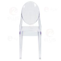 Plastics Dining Chair PC1010 Clear White