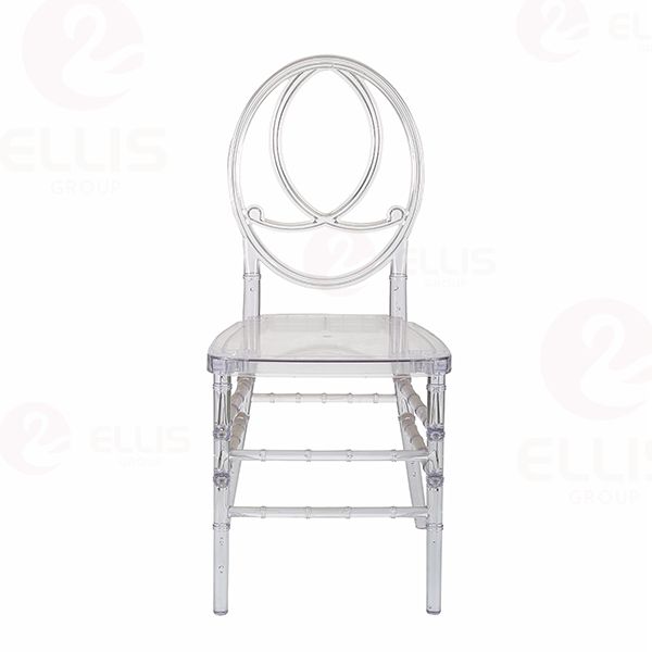 Plastics Dining Chair PC1010 Clear White