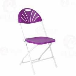 Purple Plastics Folding Chair PC1002