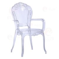 Plastics Dining Chair PC1009 translucent White