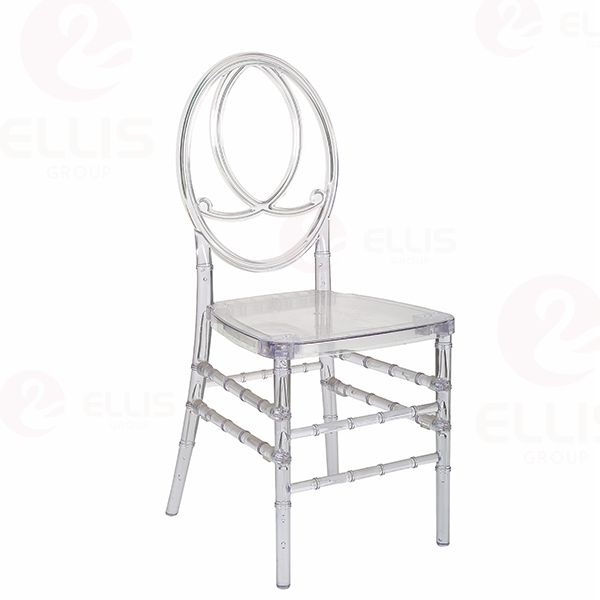 Plastics Dining Chair PC1010 Clear White