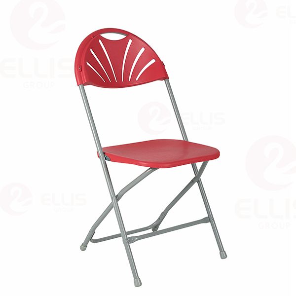 Dark grey Plastics Folding Chair PC1002