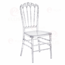 Plastics Dining Chair PC1018 Clear White