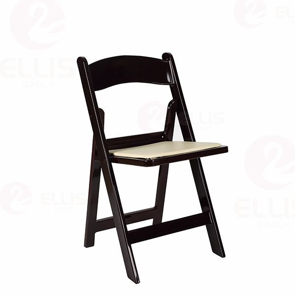 Plastic Folding Chair With Cushion PC1005 White