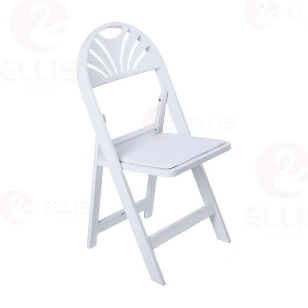 Black Plastic Folding Chair