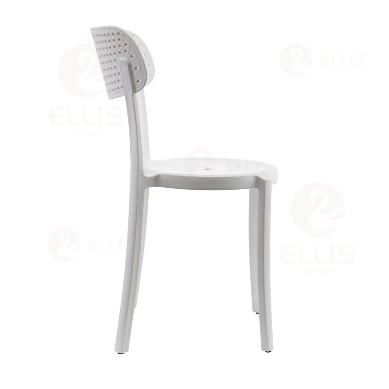 Dining Chair White Plastics PC1040