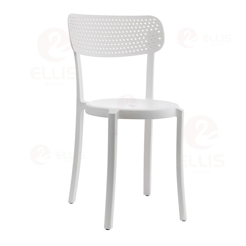 Dining Chair White Plastics PC1040