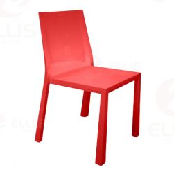 Dining Chair Red Plastics PC1031