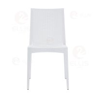 Dining Chair White Plastics PC1037