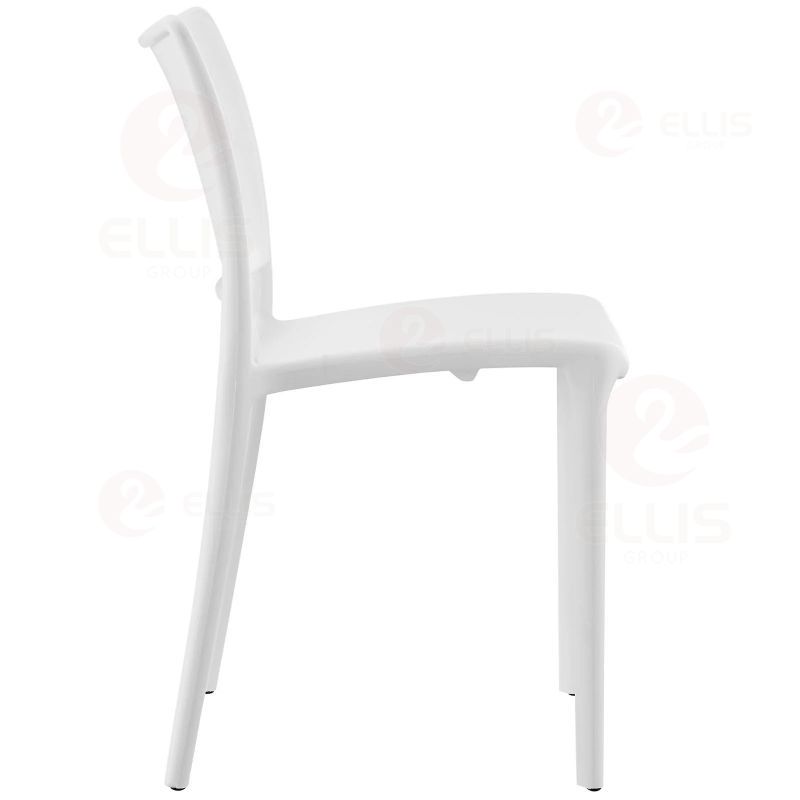 Dining Chair White Plastics