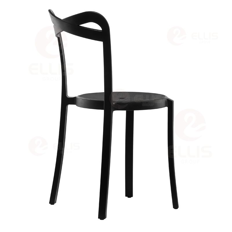 Dining Chair Black Plastics PC1043