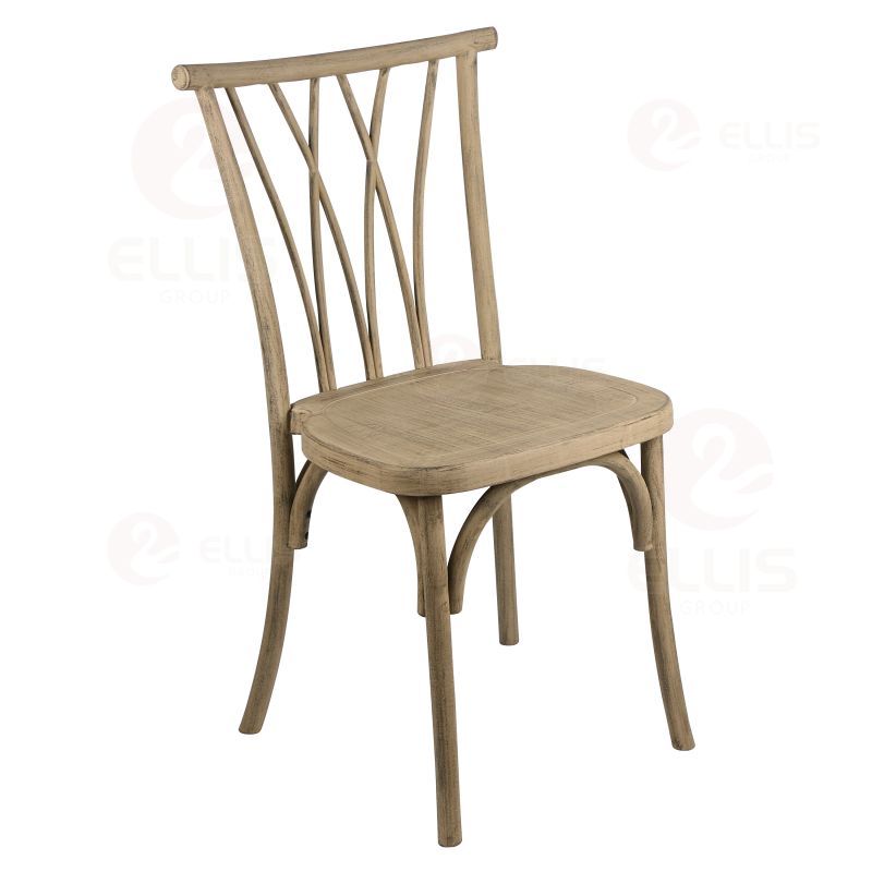 Dining Chair Dark brown Plastics PC1058-4