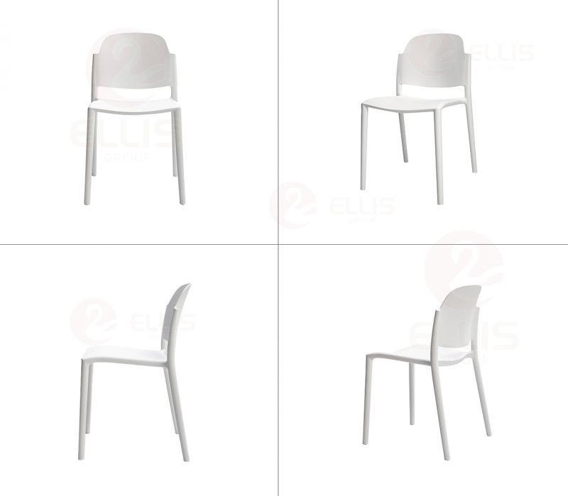 Dining Chair Grey Plastics PC1051-2