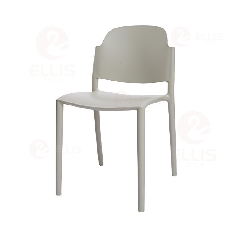 Dining Chair Grey Plastics PC1051-2