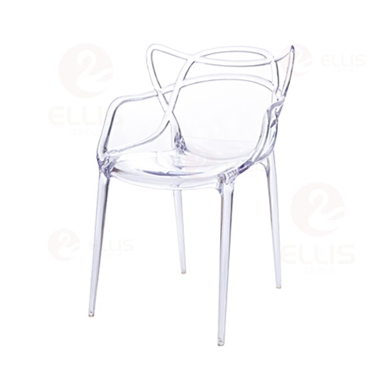 Dining Chair Transparent Plastics PC1062-2