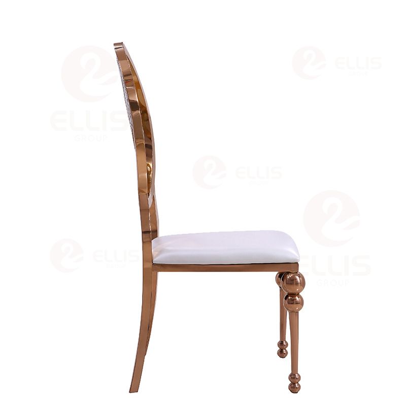 Rose Gold Dinng Chair Metal SC2007-1