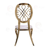 Rose Gold Dinng Chair Metal SC2008