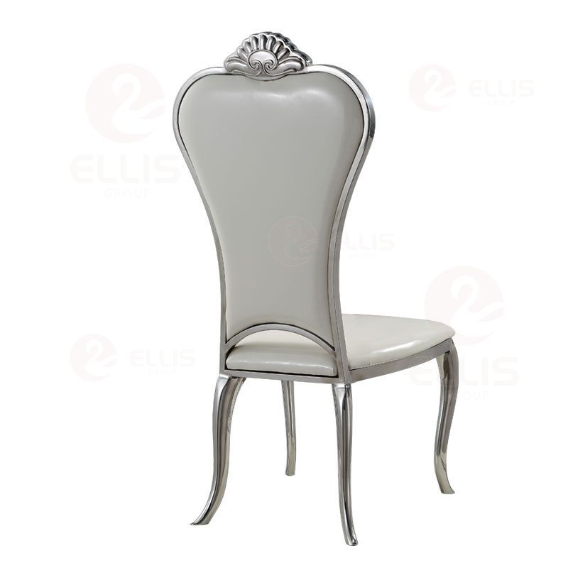 White Metal Dinng Chair SC2026