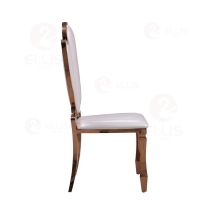 Rose Gold Metal Dinng Chair SC2019