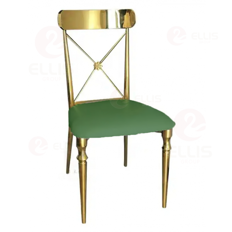 Green Gold Metal Dinng Chair SC2058-4