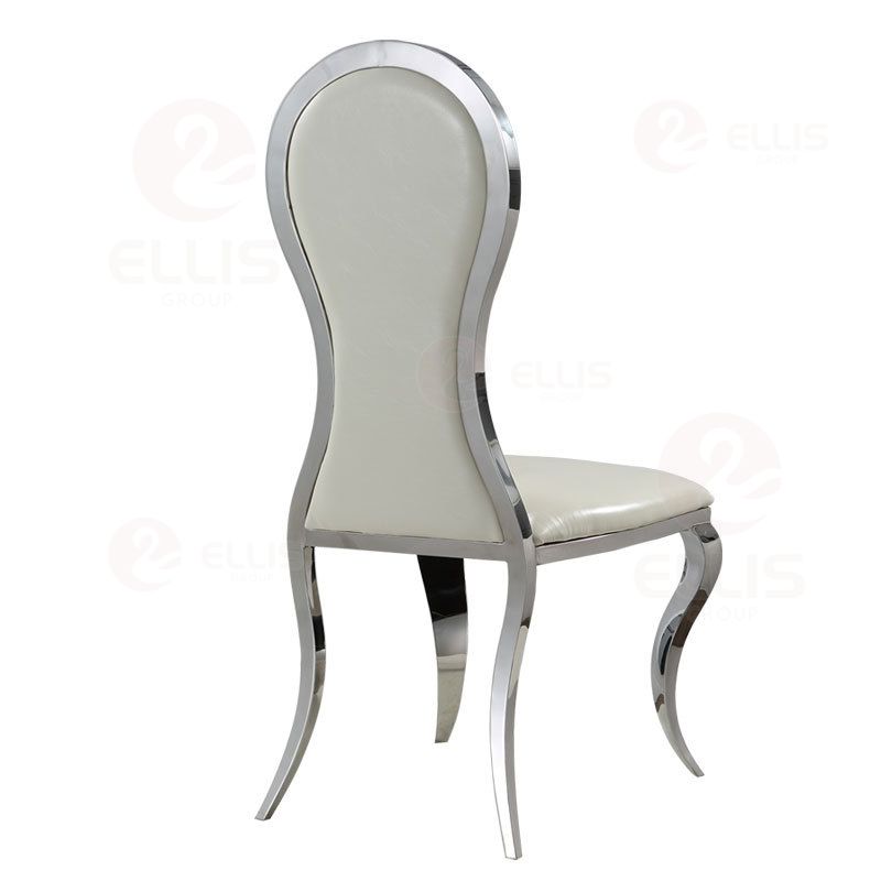 Dining Chair Metal White SC2025