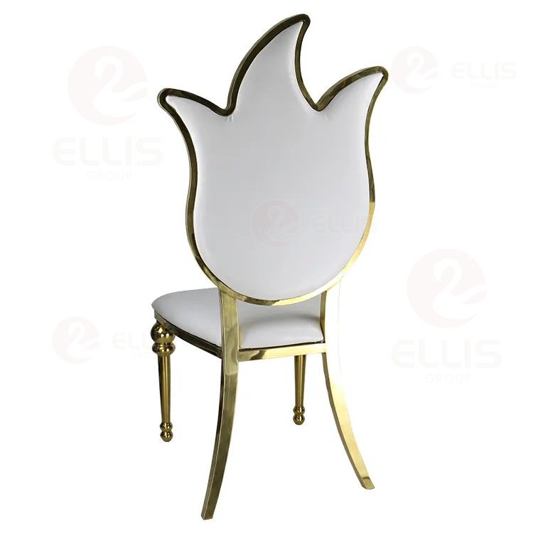 White Metal Dinng Chair SC2016