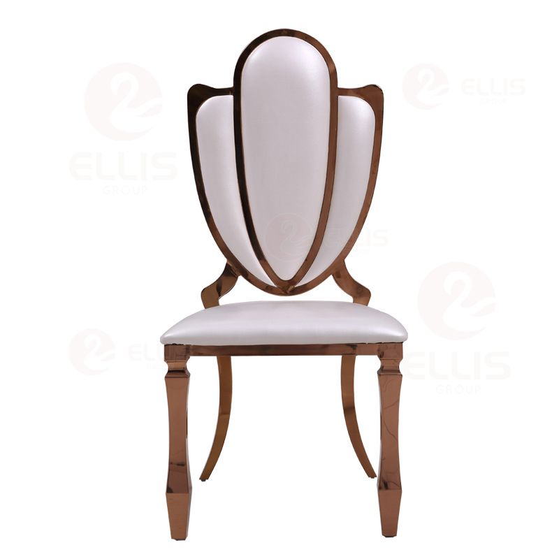 Rose Gold Metal Dinng Chair SC2019