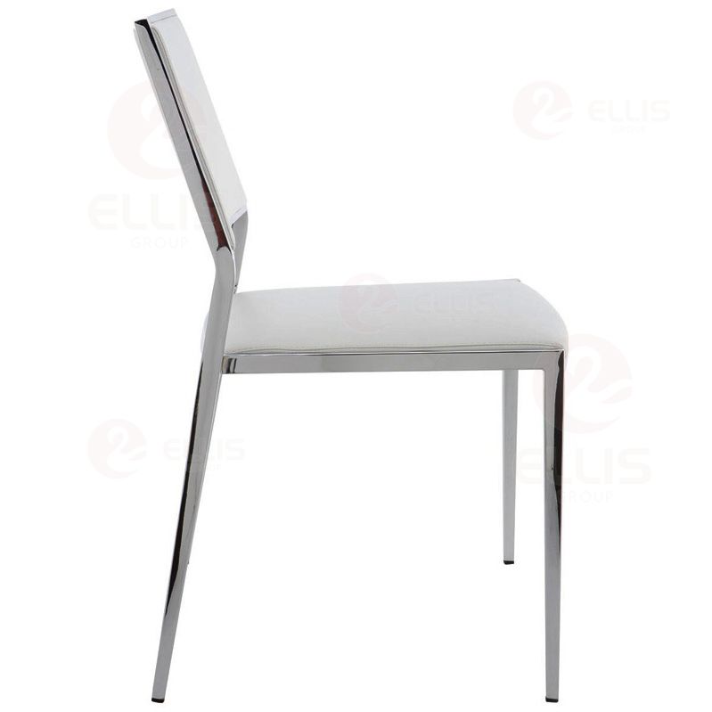 Dining Chair Metal White SC2040