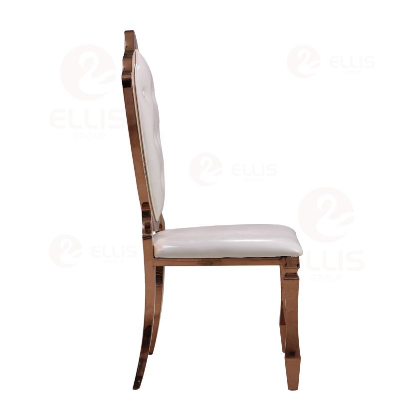 Rose Gold Metal Dinng Chair SC2024