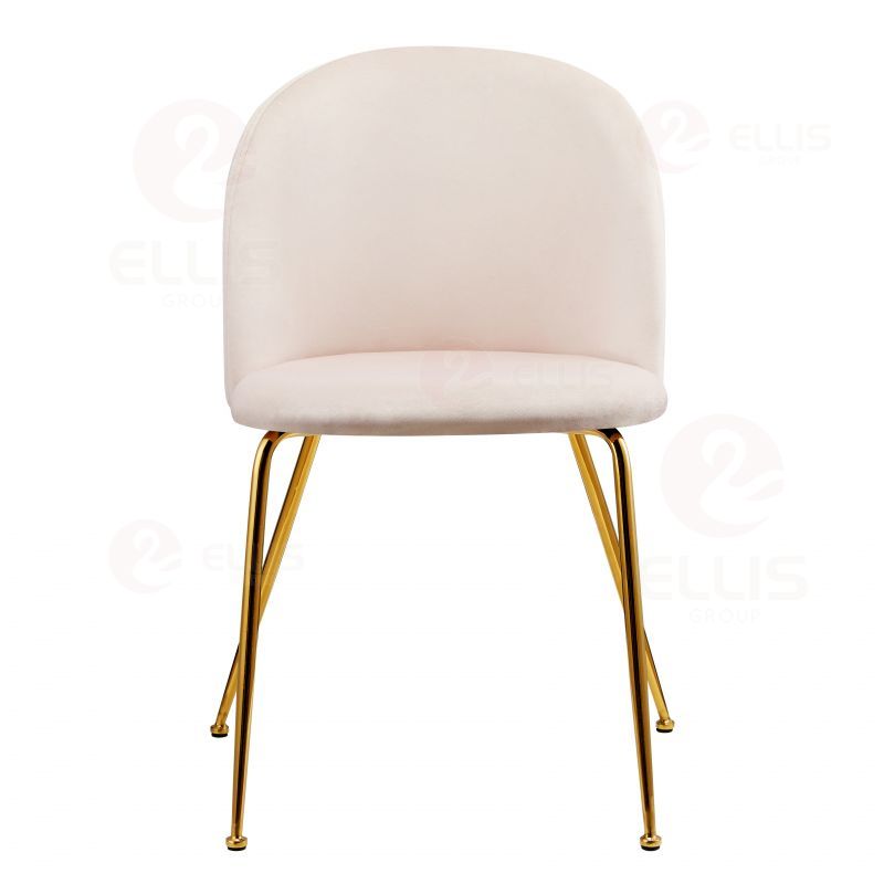 Light Pink Metal Dinng Chair SC2057