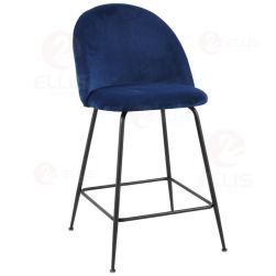 Dark Blue Metal Barstool SC2057B