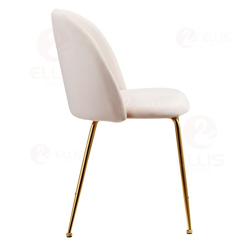 Light Pink Metal Dinng Chair SC2057