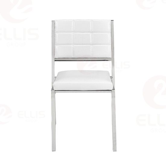 White Metal Dinng Chair SC2041