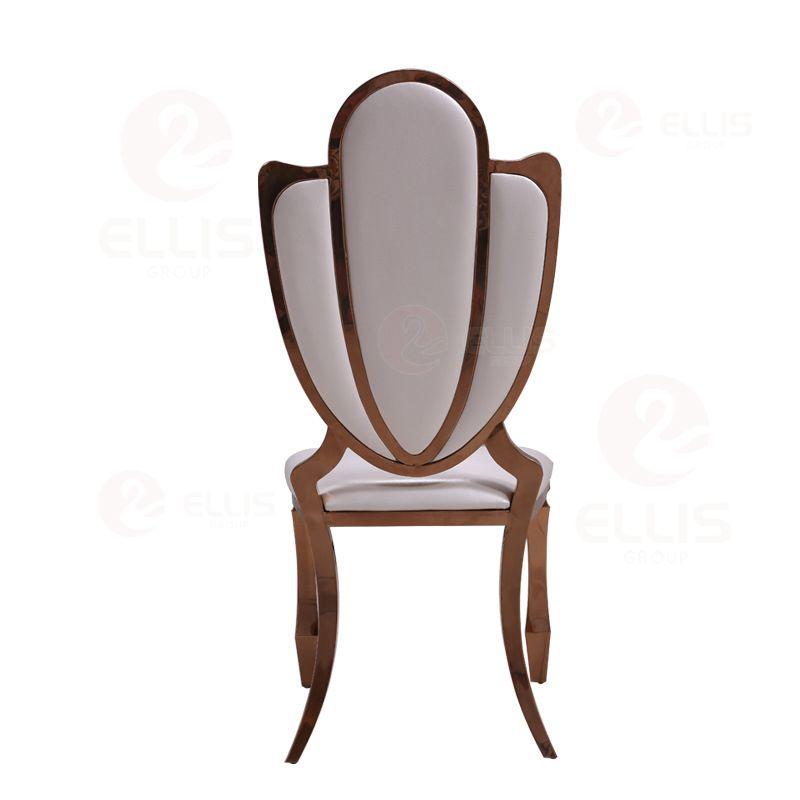 Rose Gold Metal Dinng Chair SC2019