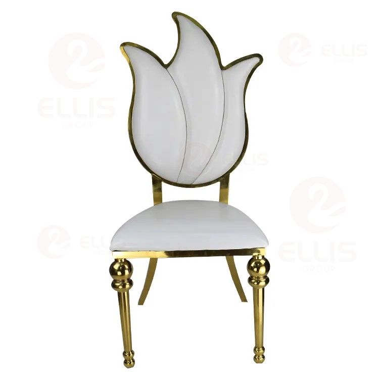 White Metal Dinng Chair SC2016