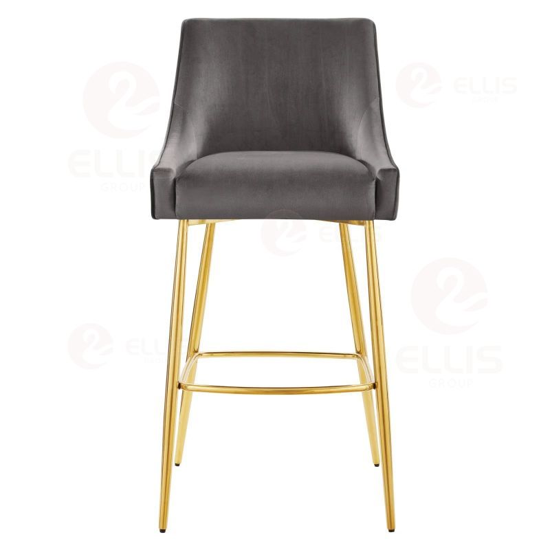 Black Metal Barstool SC2065B