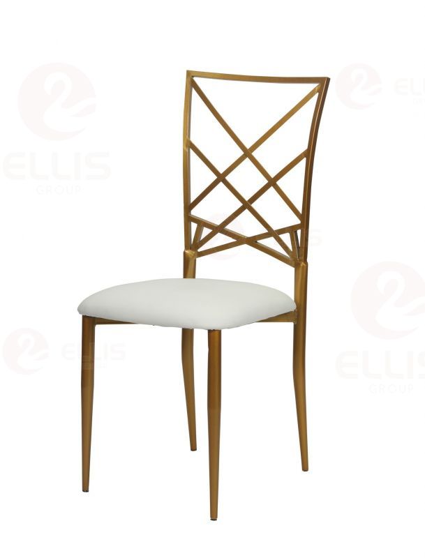 Dining Chair Metal White SC2038