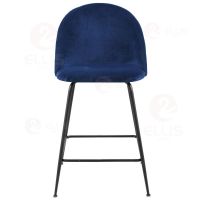 Dark Blue Metal Barstool SC2057B