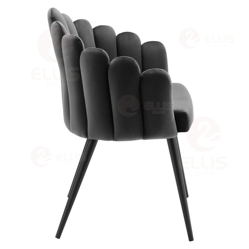 Black Metal Dinng Chair SC2068