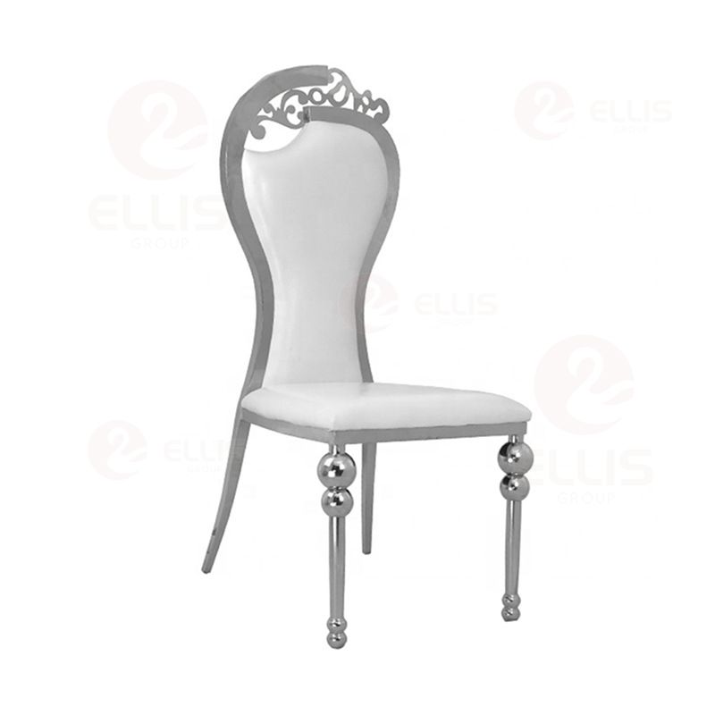 White Metal Dinng Chair SC2018-2