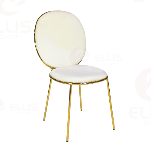 White Metal Dinng Chair SC2044